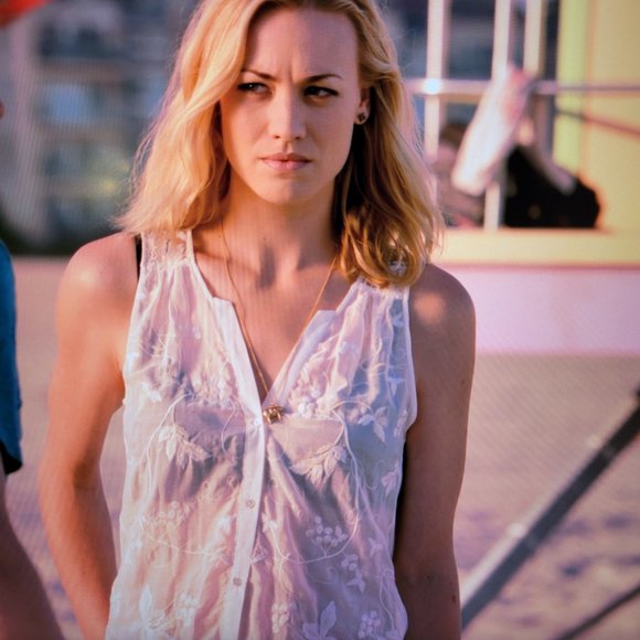 Anthropologie TINY Amarissa Embroidered Lace Blouse Top Tank Cream Off White - Picture 6 of 6